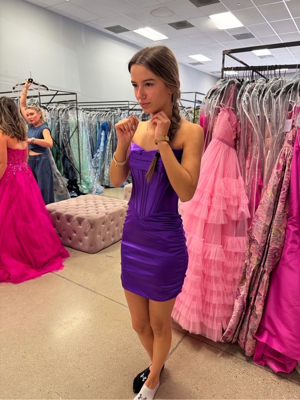 Sherri Hill 00 Royal purple style 55156